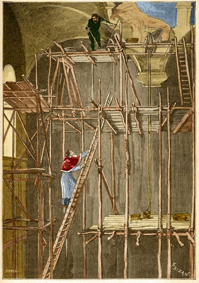 Der Maler Michelangelo Buonarroti genannt Michelangelo von Unknown artist