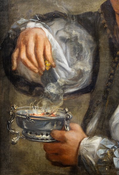 Der Geruchssinn (Detail) von Unknown artist