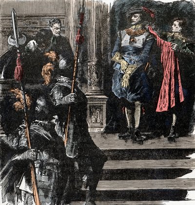 Dreißigjähriger Krieg: Der Herzog von Friedland zieht sich aus der Armee zurück von Unknown artist