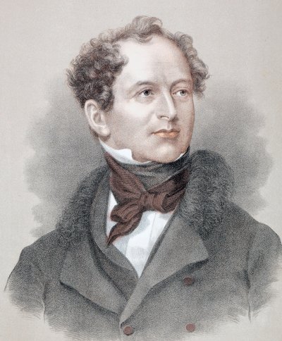 Thomas Moore (oder Thomas More) (1779-1852), irischer Dichter von Unknown artist