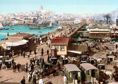 Ansicht von Konstantinopel. Photochrom ca. 1890 von Unknown artist