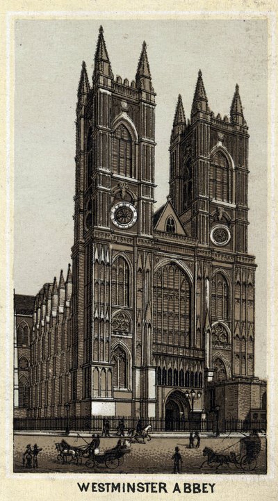 Ansicht der Westminster Abbey, London, England von Unknown artist