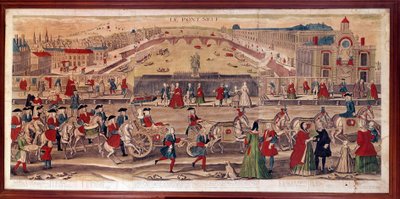 Ansicht der Pont-Neuf in Paris von Unknown artist