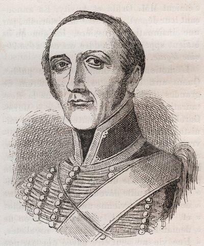 Porträt von Armand Francois Bon Claude, Graf von Bricqueville von Unknown