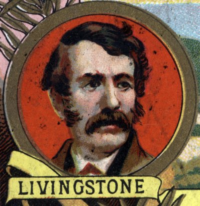 Porträt von David Livingstone, schottischer Missionar und Entdecker. Chromolithographie des späten 19. Jahrhunderts von Unknown artist