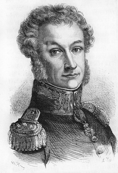 Porträt von General Cambronne, Vicomte Cambronne, französischer General (1770-1842) von Unknown artist