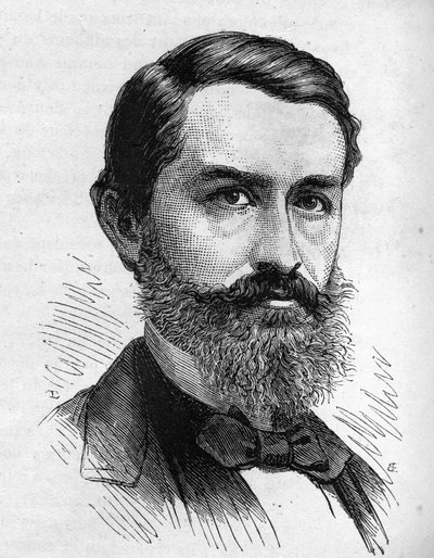 Porträt von Henri Duveyrier, Orientalist, französischer Reisender und Geograph von Unknown artist