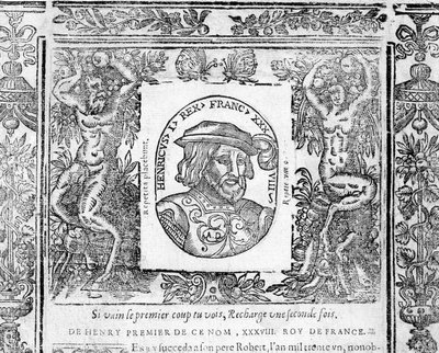 Porträt von Heinrich I., König von Frankreich von 1031 bis 1060 von Unknown artist