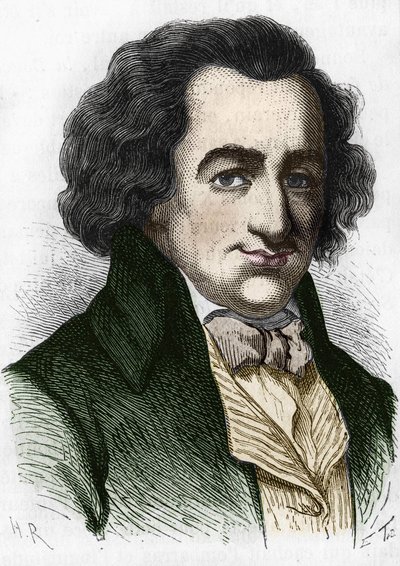 Porträt von Thomas Paine (1737-1809), britischer Schriftsteller und Politiker. von Unknown artist