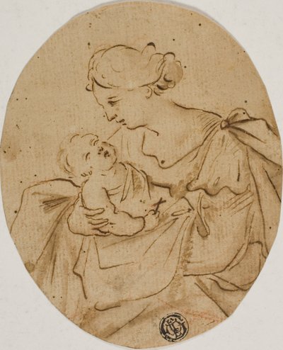 Madonna und Kind von Unknown Italian