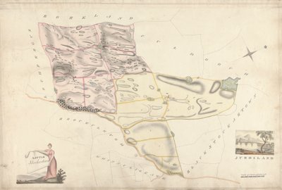 Eine Sammlung von Vermessungen schottischer Güter des Earl of Selkirk: Little Stockartown und Jurdiland von Unknown artist