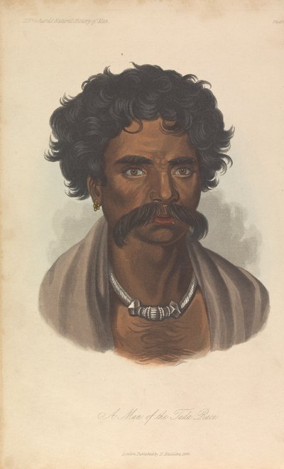 Ein Mann der Tuda-Rasse von Unknown artist