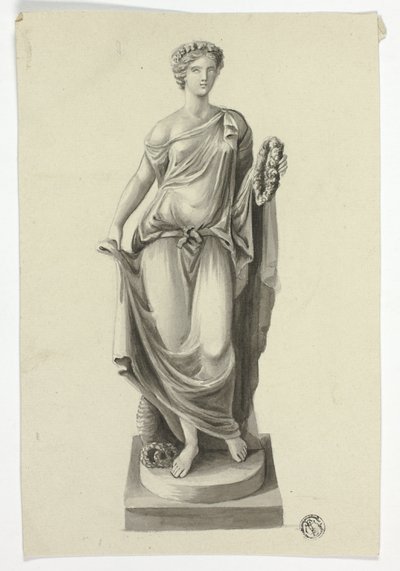 Allegorische Figur nach der Flora Farnese von Unknown artist