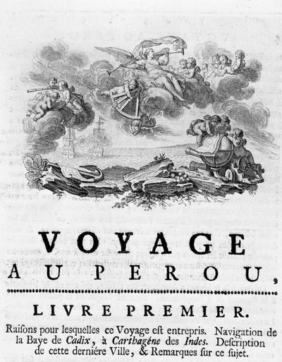 Allegorie der „Reise nach Peru“ von Unknown artist
