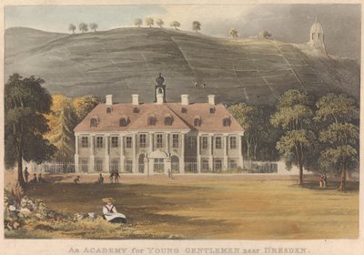 Eine Akademie für junge Herren in der Nähe von Dresden; Seite 91 (Band Eins) von Unknown artist