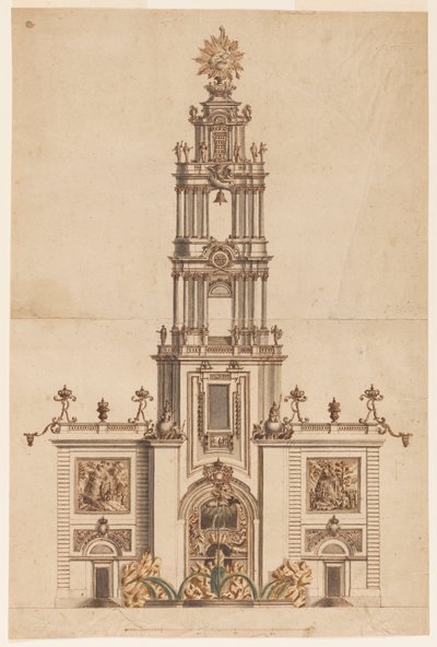 Glockenturm, wahrscheinlich für Ferdinand IV. von Neapel von Unknown artist