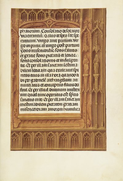 Geschmückte Textseite von Unknown artist