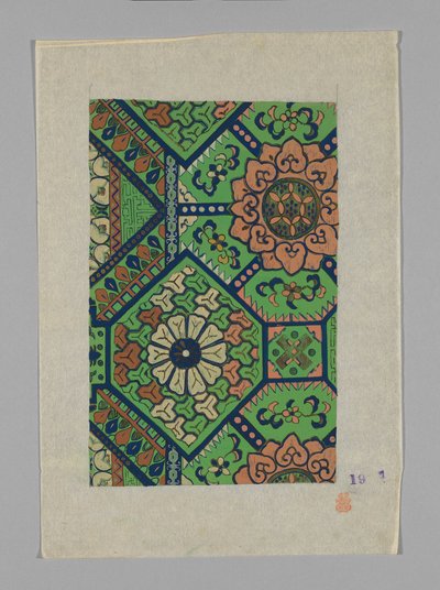 Entwurf auf Papier von Unknown artist