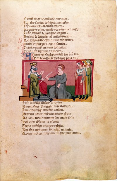 Eintritt nach Spanien (Miniatur) von Unknown artist