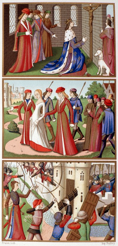 Episoden der Geschichte von Karl VII. und Jeanne d