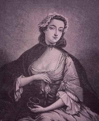 Flora Macdonald, treue Jakobitin, die Bonnie Prince Charlie zur Flucht verhalf von Unknown artist