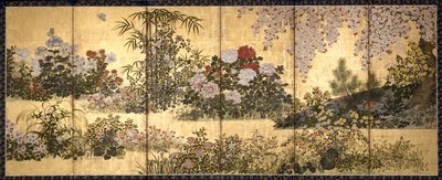 Blumen und Schmetterlinge von Unknown artist