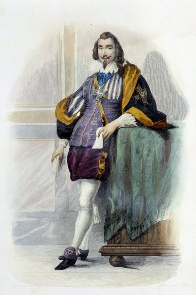 François de Bassompierre (Marschall von Bassompierre) (1579-1646) - in „Le Plutarque français“ von Unknown artist
