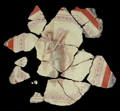 Fresko-Fragment von Unknown artist