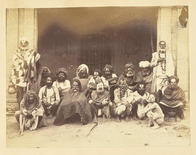 Gruppe von Fakiren von Unknown artist