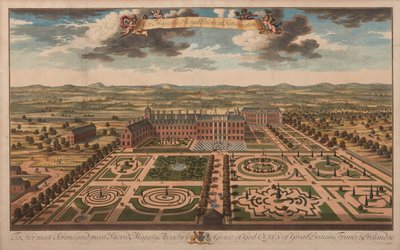 Ihr Majestät Königlicher Palast in Kensington, um 1707-14 von Unknown artist