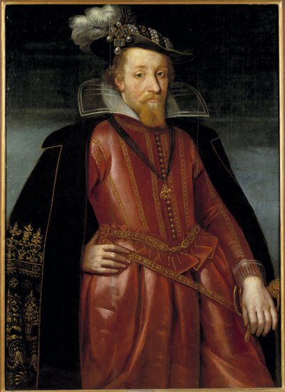 Porträt von König James I. von England (1566-1625), Anonym von Unknown artist