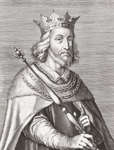 König Ferdinand I. von Portugal. Porträt. von Unknown artist