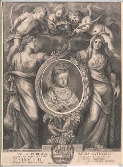 König von Spanien Karl II. von Unknown artist