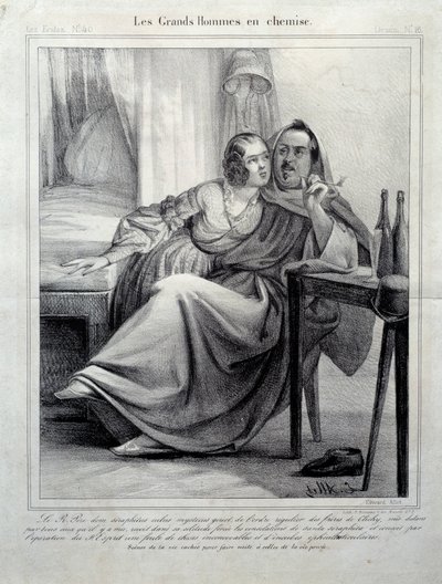 Die großen Männer in Hemden von Unknown artist