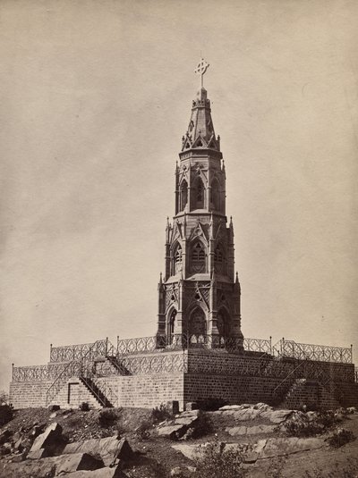 Denkmal für die britischen Soldaten 1859 von Unknown artist