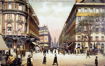 Paris: Rue de la Chaussée d