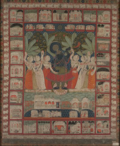 Pichvai von Shri Nathji von Unknown artist