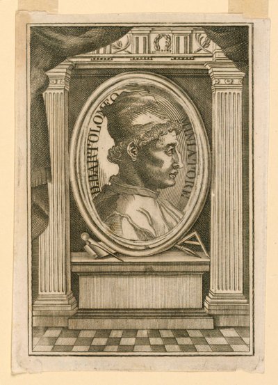 Porträt von Bartolomeo di Miniato (gest. 1548) von Unknown artist