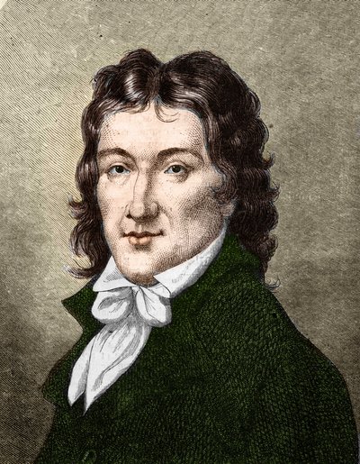 Porträt von Camille Desmoulins (1760-1794), französischer Politiker von Unknown artist