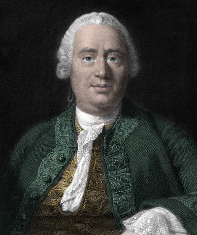 Porträt von David Hume, schottischer Philosoph (1711-1776) von Unknown artist