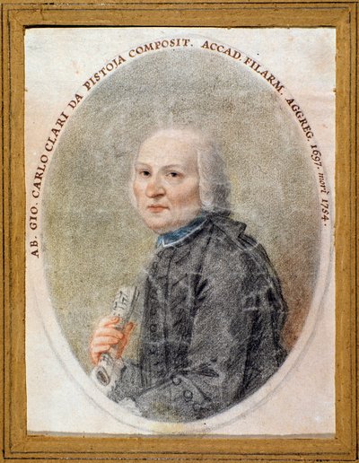 Porträt von Giovanni Carlo Maria Clari von Unknown artist