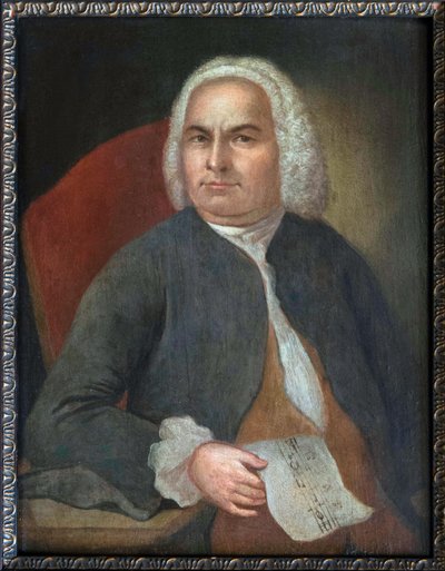 Porträt von Johann Sebastian Bach von Unknown artist