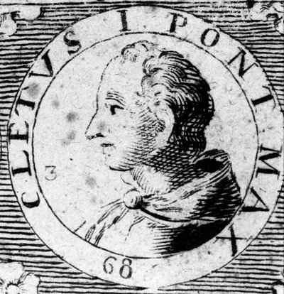 Porträt von Papst Anaclet oder Clet oder Anenclet oder Cleto I. gestorben 91 von Unknown artist