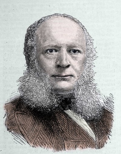 Porträt von Werner von Siemens (1816-1892), deutscher Ingenieur und Industrieller von Unknown artist