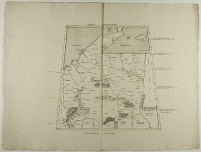 Quarta Europe Tabula: Ptolemaeus Romae 1490 von Unknown artist