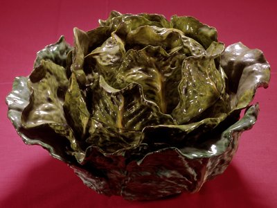 Suppenschüssel in Kohlform. 18. Jahrhundert von Unknown artist