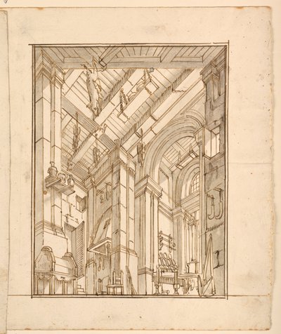 Bühnenbild: Kücheninterieur von Unknown artist