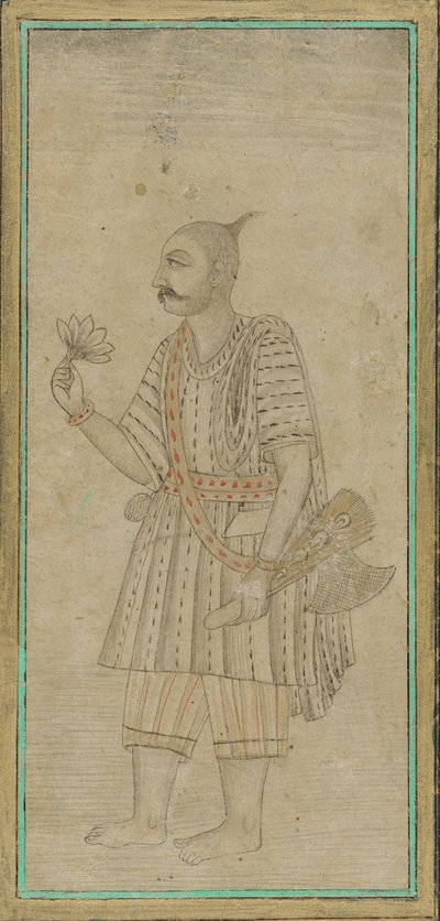 Stehende Figur eines Mannes, ein Sadhu von Unknown artist