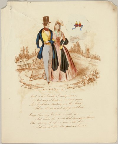 Süß ist der Atem des frühen Morgens (Valentinstag) von Unknown artist