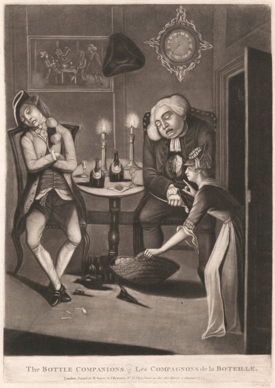 Die Flaschengefährten von Unknown artist